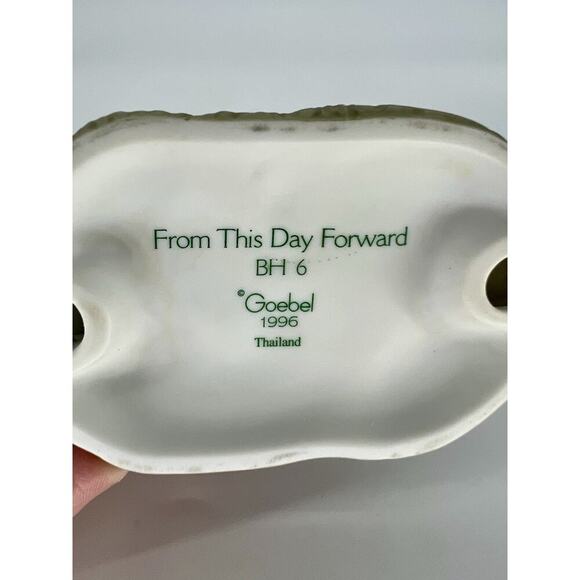 Vtg Goebel Berta Hummel Lot Of 3 Ceramic Figurines Collectibles Hand Painted - Picture 11 of 16